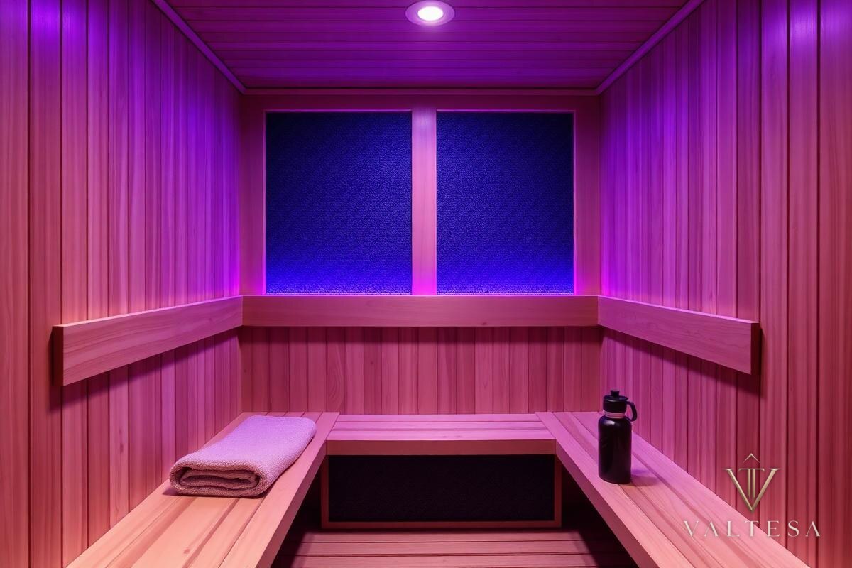 Infrared Sauna — Two-Person Interior