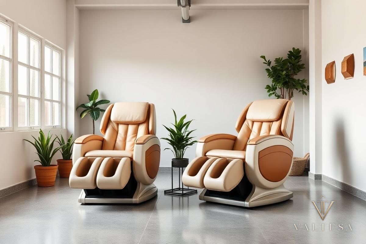Massage Chair — Two-Chair Recovery Lounge