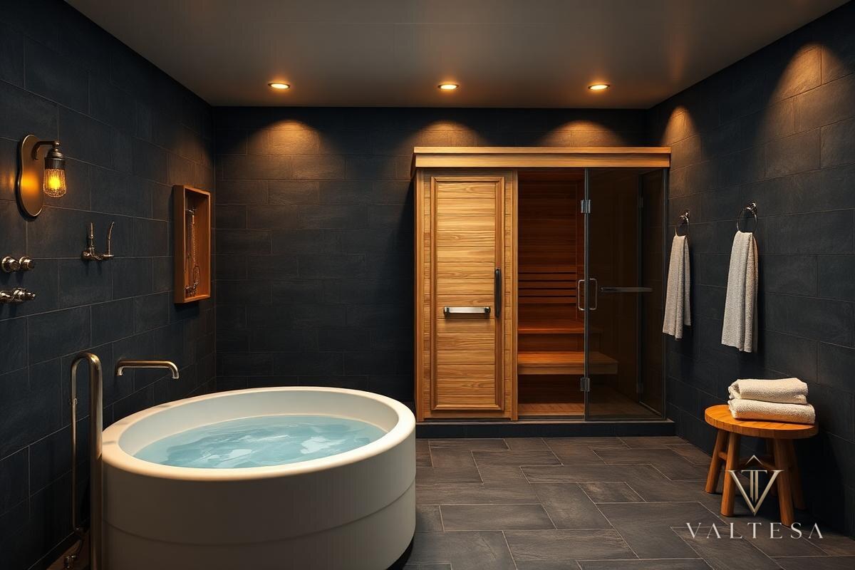 Infrared Sauna — Inside a Wellness Room